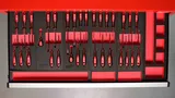 Ложемент Milwaukee с отвертками TORX набор 7ед. (T7/T8 x65, T9/T10/T15x75, T20/T25x100)
