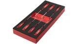 Ложемент Milwaukee с отвертками TORX набор 7ед. (T7/T8 x65, T9/T10/T15x75, T20/T25x100)