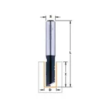 Фреза пазовая со сменным ножом Z1 S=12 D=12x30 RH CMT 651.121.11