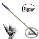 Пилки лобзиковые Pegas со штифтами по дереву, Pinned Regular, 0.5*3, 130мм, 15tpi, 6штук