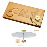 Приспособления для гравирования и вырезания вставок по шаблонам CMT INLAY KIT