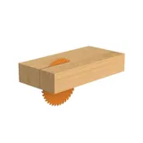 Хороший продольный рез фанеры / Good rip cut on wood