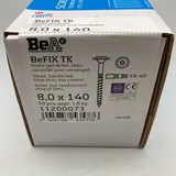 Конструкционный саморез с прессшайбой BeA BeFIX 8х140 TX40 (50 шт)