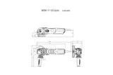 WEBA 17-125 Quick (600514000) Угловая шлифовальная машина