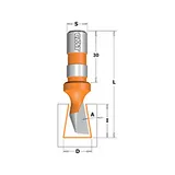 Фреза ласточкин хвост 9гр. Z1 D=14x18 S=12x30 RH CMT 522.140.11