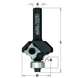Фреза радиусная внутр. R=3, смен.ножи HM (нижн. подш.) Z2 S=8 D=24,6 RH CMT 661.031.41