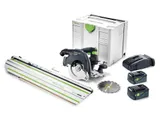 Аккумуляторная дисковая пила HKC 55 Li 5,2 EBI-Set-SCA-FSK 420