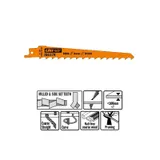 Пилки сабельные 5 штук для дерева (HCS) 150x8,5x3TPI CMT JS617K-5