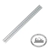Линейка для комбинированных угольников Starrett, 600мм, (2 шкалы - шаг 1мм и 1/2мм)