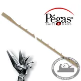 Пилки лобзиковые Pegas по дереву, SPR, Modified Geometry, N9, 0.46*1.35*130мм, 8.6tpi, 12штук