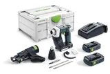 Аккумуляторный строительный шуруповёрт DURADRIVE DWC 18-2500 C 3,1-Plus