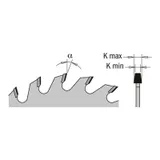 Диск пильный 125x20x3,1-3,7/ 5° CON Z=20 (DIA) CMT 238.125.20H