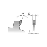 Диск пильный 150x35x6,0/3,0 15° FLAT Z=12 CMT 240.060.06R