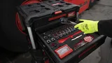 Набор торцевых головок 1/2 с трещоткой и шестигранных ключей Milwaukee для PACKOUT (70 шт)