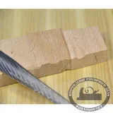 Рашпиль Iwasaki, красный, конусный, полукруглый, 200*20*5мм, шаг-1.2мм