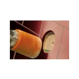 Режущие напайки изготовлены из особого твёрдого сплава, что позволяет значительно увеличить время службы коронки