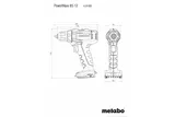 PowerMaxx BS 12 (601036840) Аккумуляторная дрель-шуруповерт