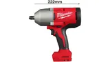Аккумуляторный гайковёрт Milwaukee M18 BLHIWF12-0X