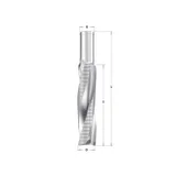 Фреза спиральная монолитная 40x165x235 Z=3R S=30 RH CMT 195.400.51