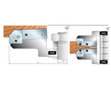 Филеночные фрезерные головки для мебельных фасадов Freud TD55MD-TD55MS