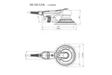 SXE 150-5.0 BL (615050700) Эксцентриковая шлифовальная машина