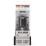 Фреза концевая CMT пазовая D=20,0 I=20,0 S=8,0 L=50,0  CMT PRO 911.2020