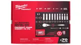 Набор торцевых головок 1/2 с трещоткой и шестигранных ключей Milwaukee для PACKOUT (70 шт)