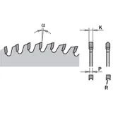 Диск пильный 250x30x3,2/2,2 10º HDF Z=48 CMT 287.048.10M
