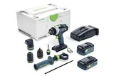 Аккумуляторная ударная дрель-шуруповёрт QUADRIVE TPC 18/4 5,2/4,0 I-Set/XL-SCA