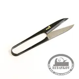 Ножницы японские пружинные 105/45мм, чёрные