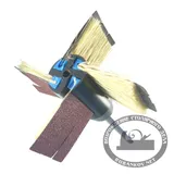 Шлифовальная микро-насадка радиальная De-Tero, 35/D23, 4 сегм., шпинд. D8мм