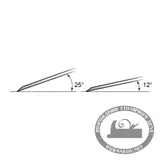 Рубанок Veritas Block Low-Angle Plane, 160мм/41мм/12°