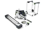 Торцовочная пила с протяжкой KAPEX KS 120 REB-Set-UG